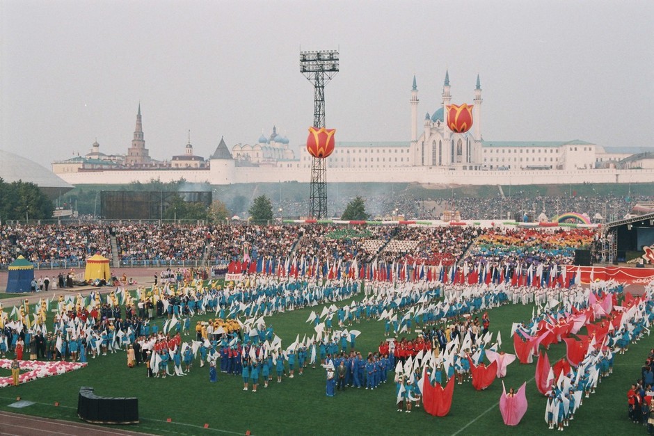 Визит Владимира Путина в Казань. Август 2002 года