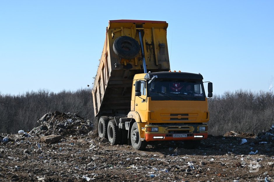 подготовительный этап рекультивации Самосыровского полигона ТБО