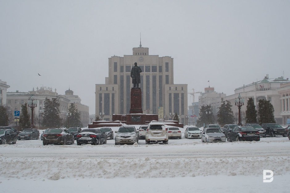 Днем в центре города