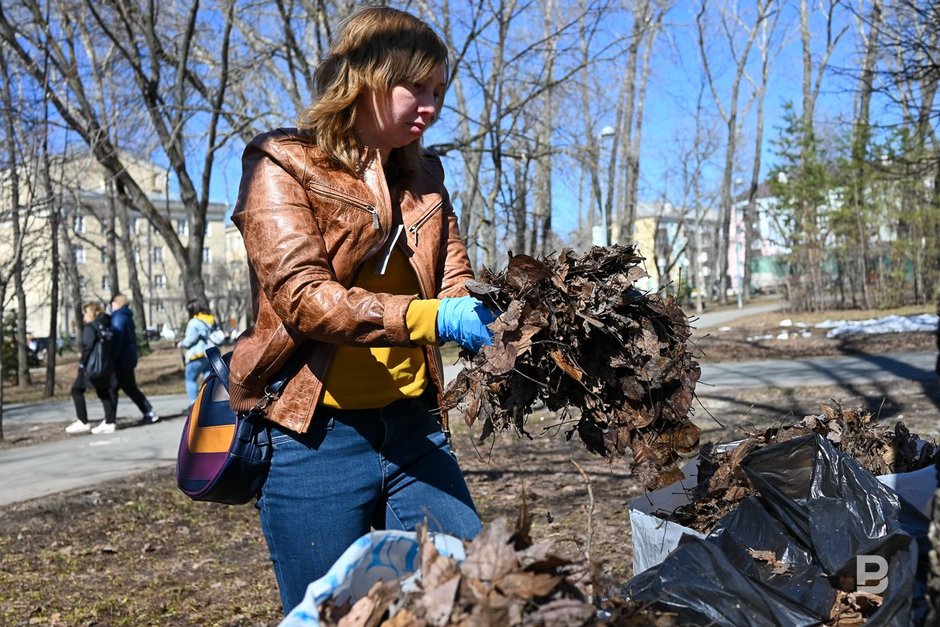 Участник центрального республиканского субботника