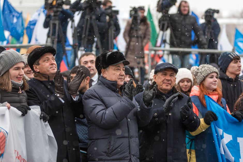 Митинг-концерт, посвященный Дню народного единства. 4.11.2016