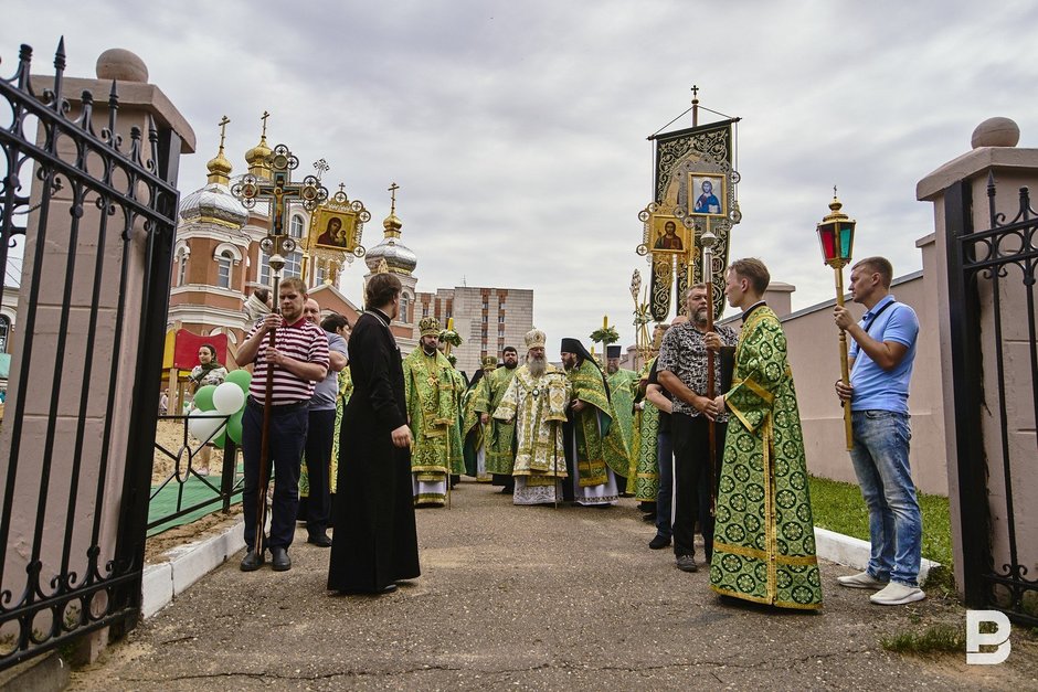 В Казань доставили ковчег с мощами Сергия Радонежского