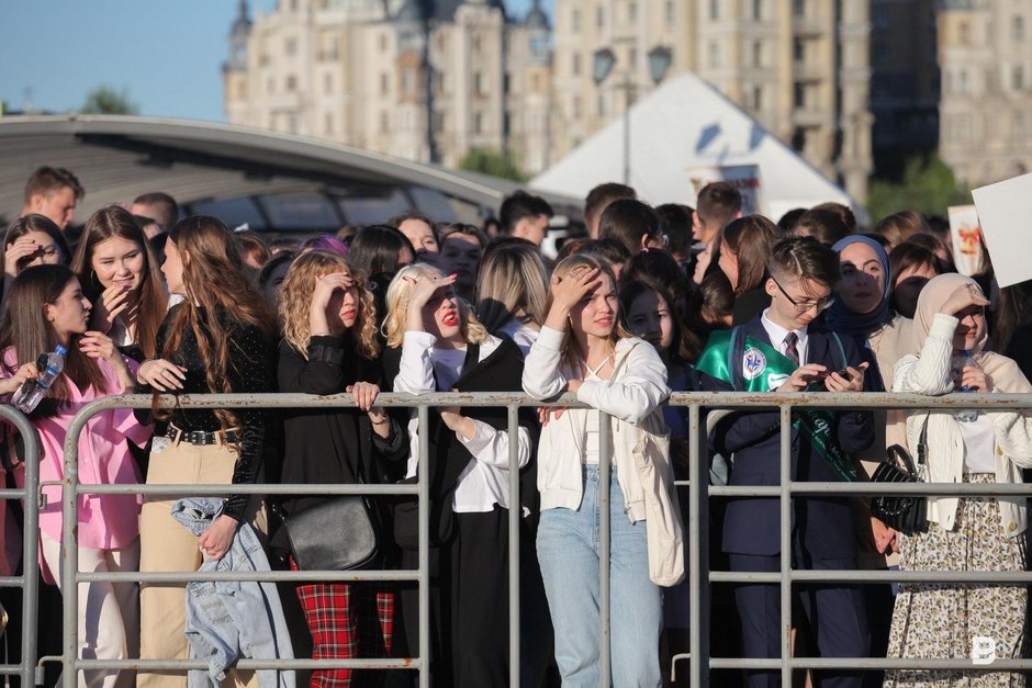 Зрители выпускного