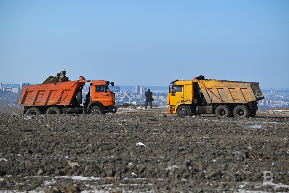 подготовительный этап рекультивации Самосыровского полигона ТБО