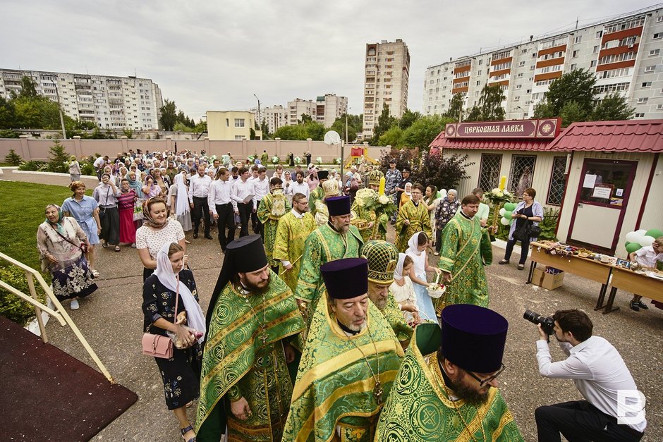 В Казань доставили ковчег с мощами Сергия Радонежского