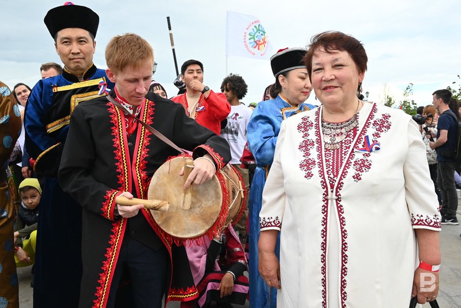 Участники этнокультурного фестиваля «Национальное — актуальным»