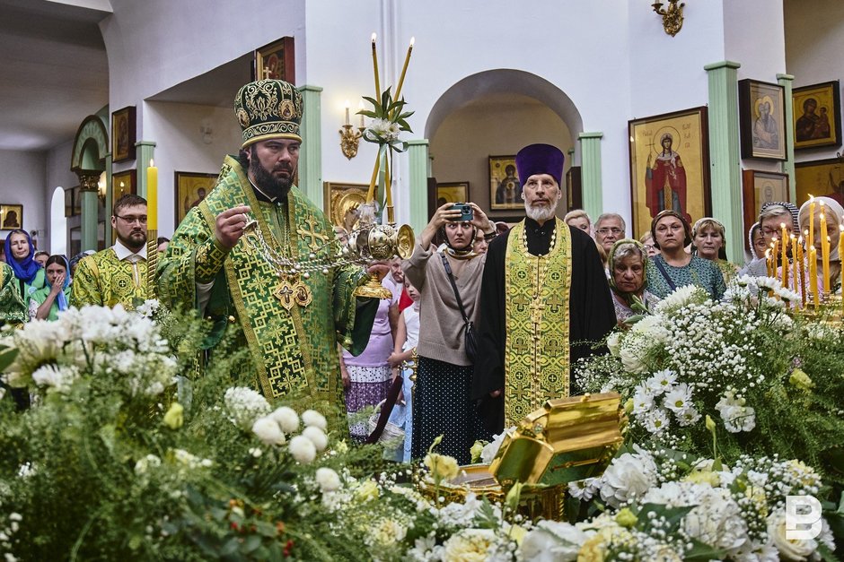 В Казань доставили ковчег с мощами Сергия Радонежского