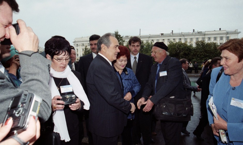 Третий съезд Всемирного конгресса татар. Август 2002 года