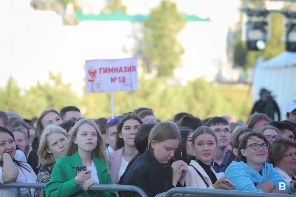 Зрители выпускного