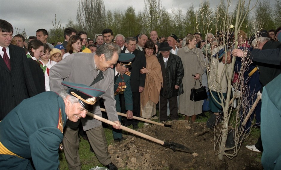 2000 год, 55-летие Победы, открытие парка Победы