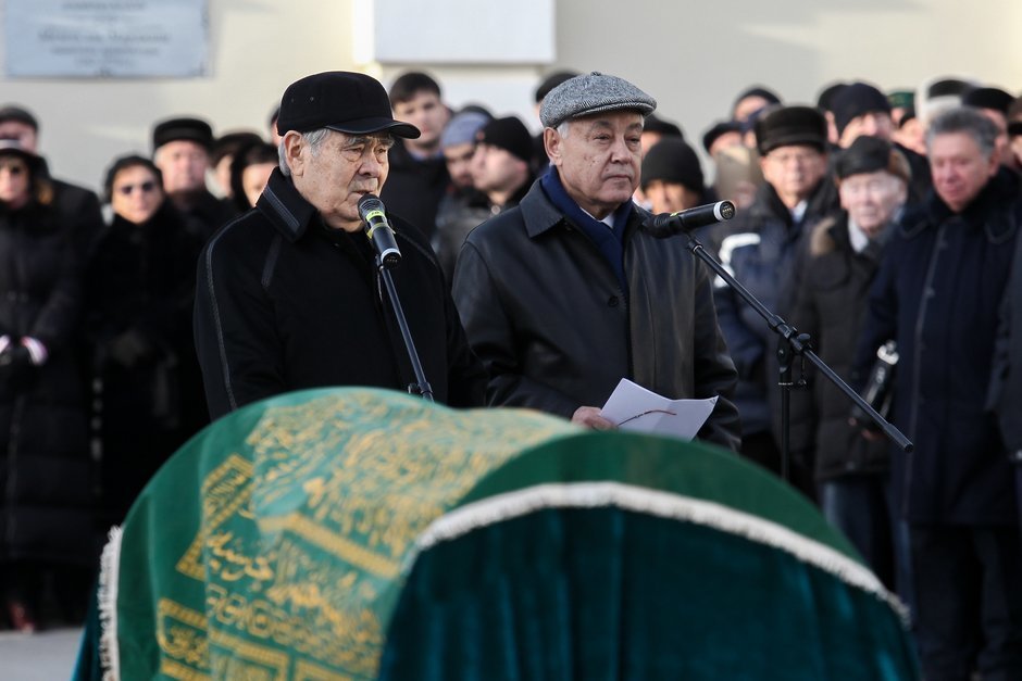 Прощание с Сакиной Шаймиевой, 16 ноября