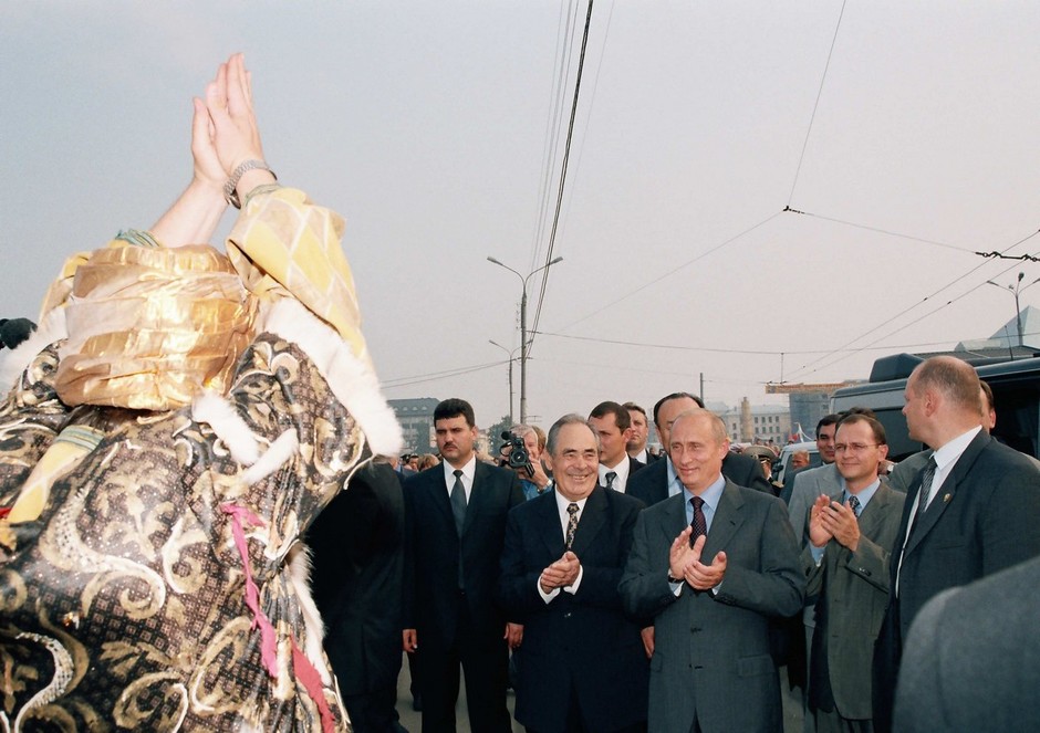 Визит Владимира Путина в Казань. Август 2002 года