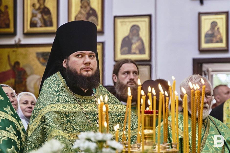 В Казань доставили ковчег с мощами Сергия Радонежского