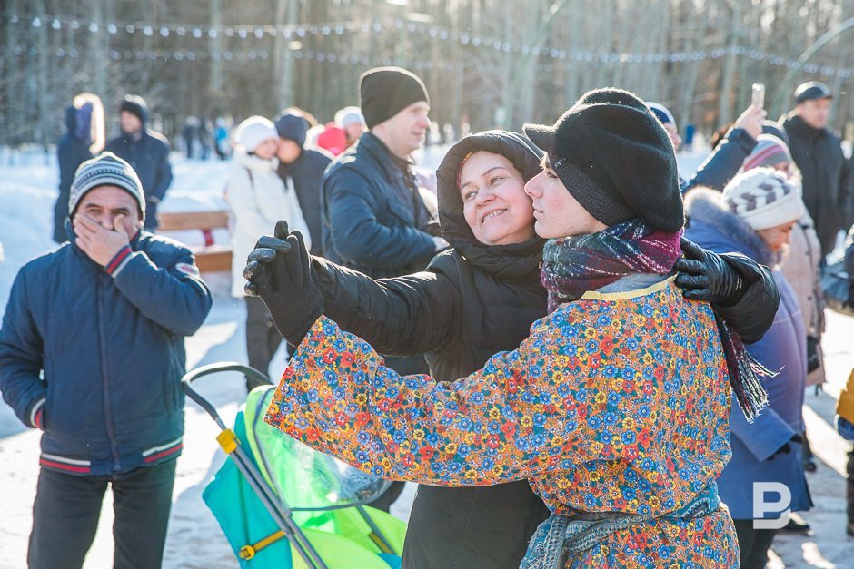 Масленица в Горкинско-Ометьевском лесу, 26 февраля