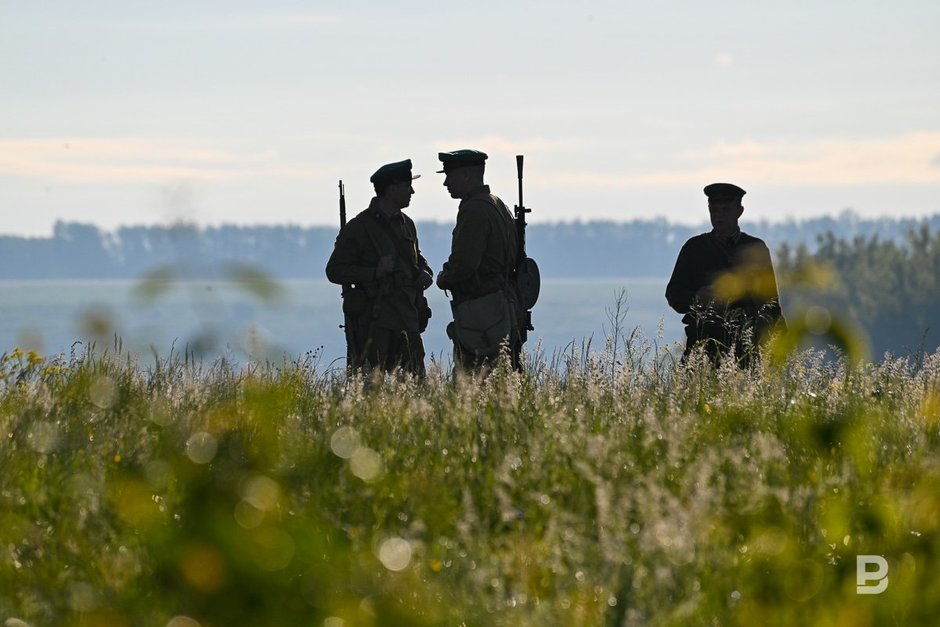 Участники фестиваля военно-исторической реконструкции «Военные игры «Элбэдэн»