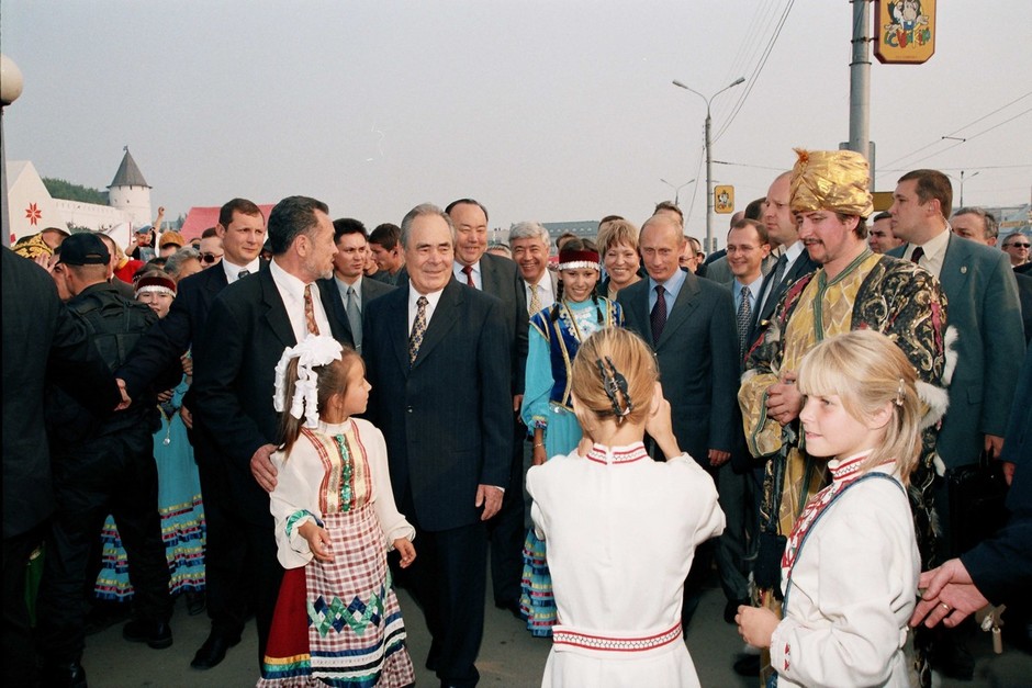 Визит Владимира Путина в Казань. Август 2002 года