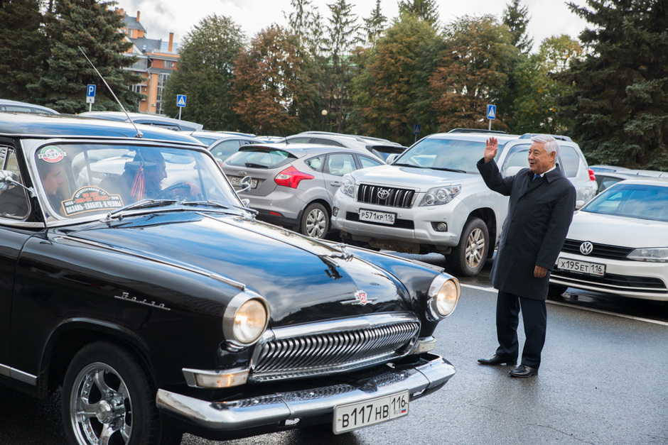 Автопробег, посвященный 60-летию начала производства автомобилей «ГАЗ-21 Волга». 15.09.2016