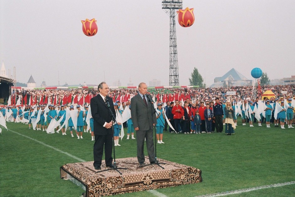 Визит Владимира Путина в Казань. Август 2002 года