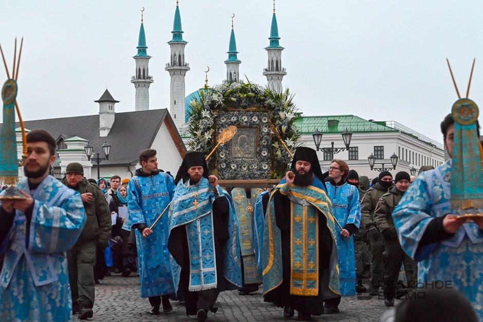 крестный ход, посвященный Казанской иконе Божией Матери