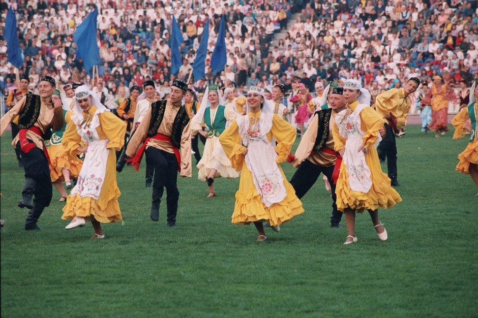 Визит Владимира Путина в Казань. Август 2002 года