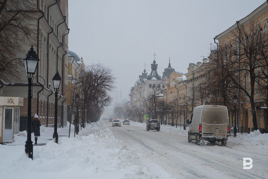 Днем в центре города