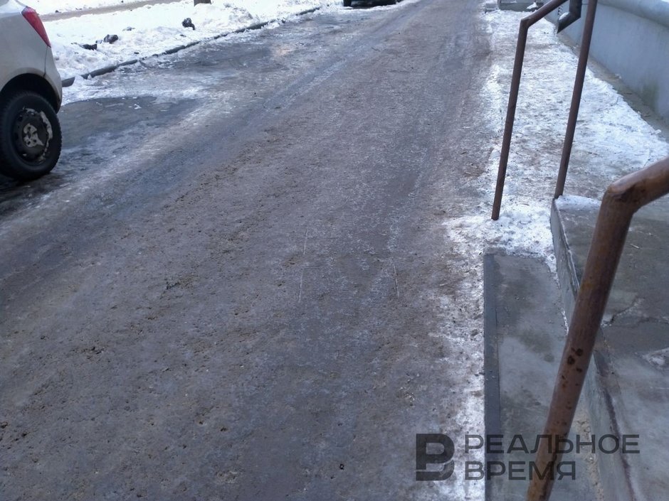 Грязь и слякоть в Казани