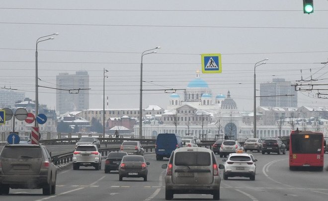 Казань в среду утром встала в пробках