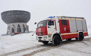 В Казани на Дементьева произошел сильный пожар